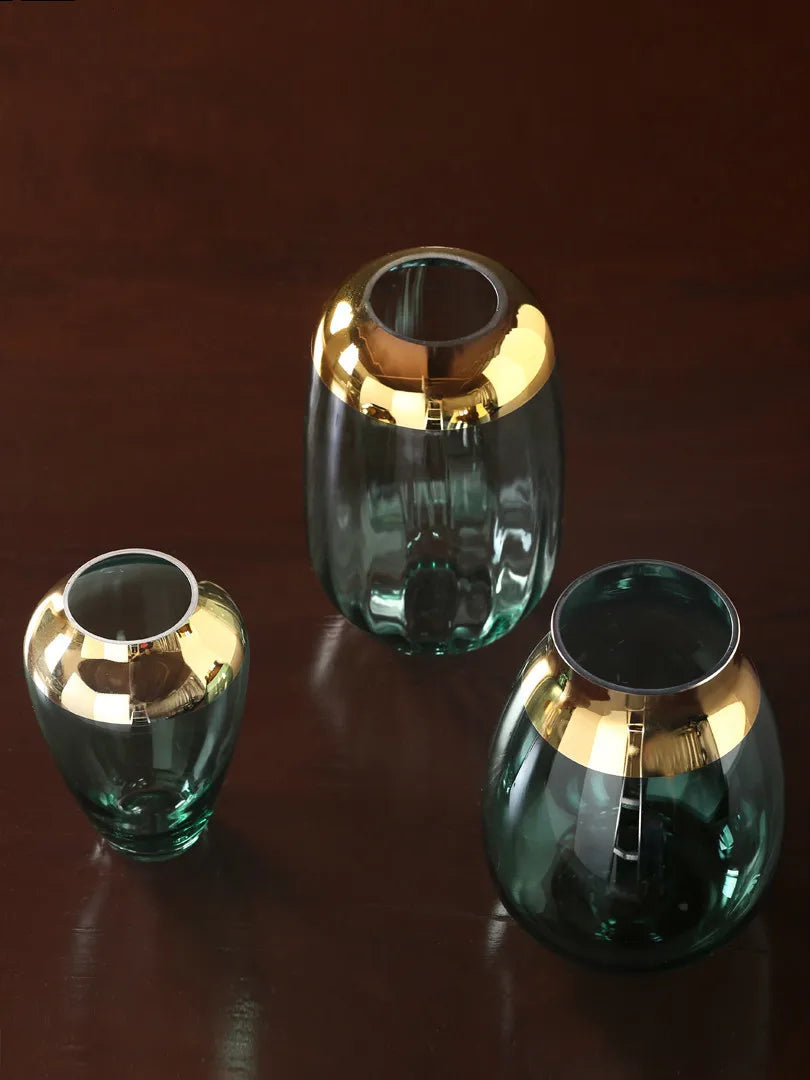 vase en verre créatif pour arrangements floraux modernes artisanaux - vue 3 sur 11