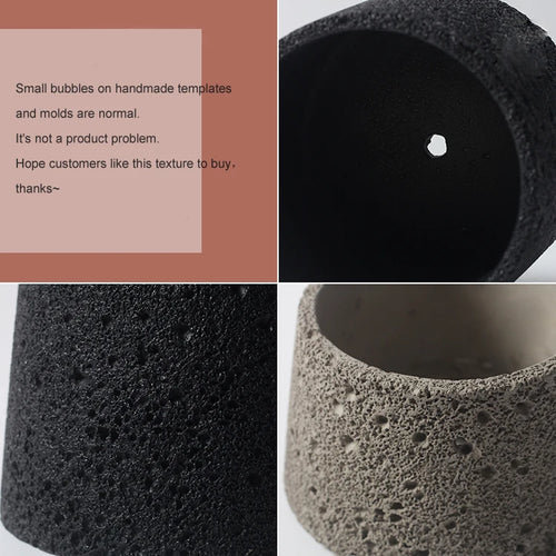 moule en silicone pour pot de fleurs motif lune créatif - vue 9 sur 9