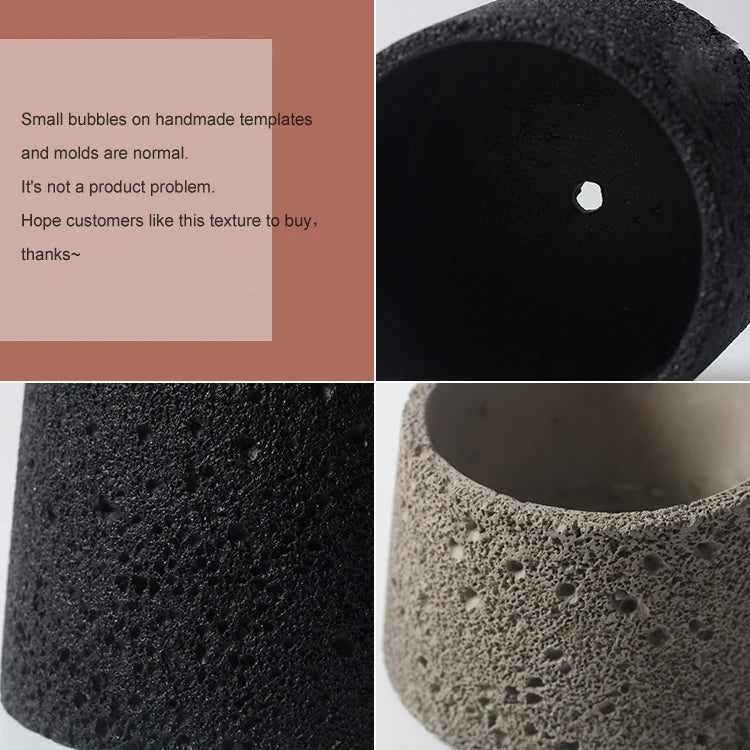 moule en silicone pour pot de fleurs motif lune créatif - vue 9 sur 9