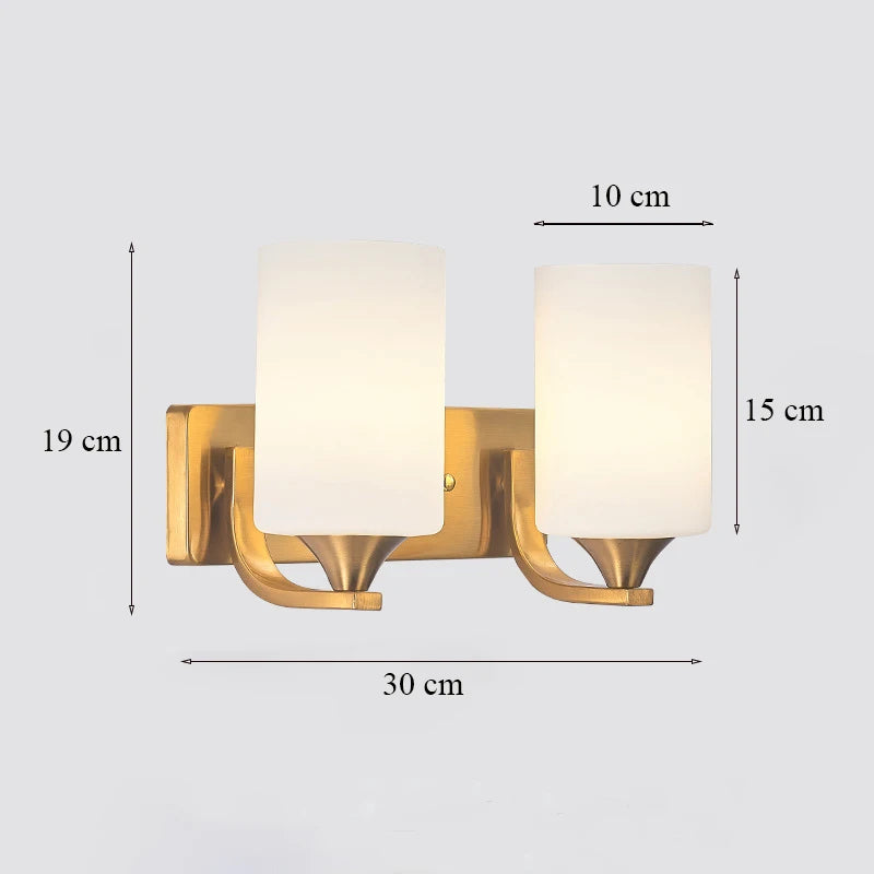 applique murale en verre luxe style art déco pour intérieur - vue 12 sur 21