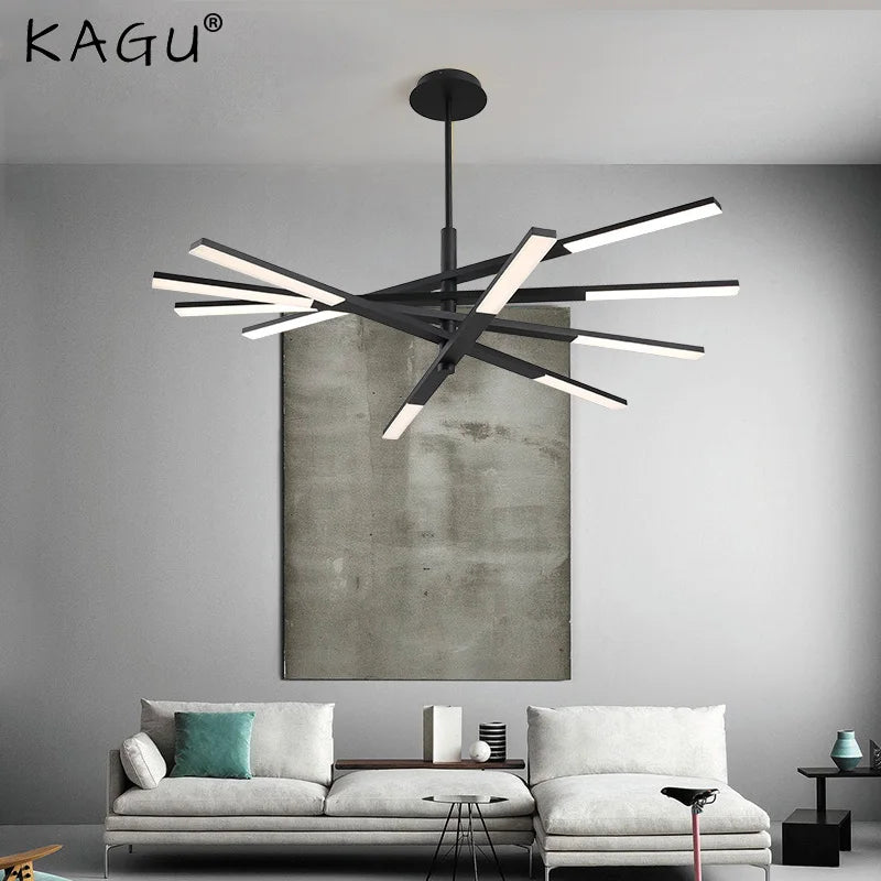 suspension style nordique créatif simple lustre moderne