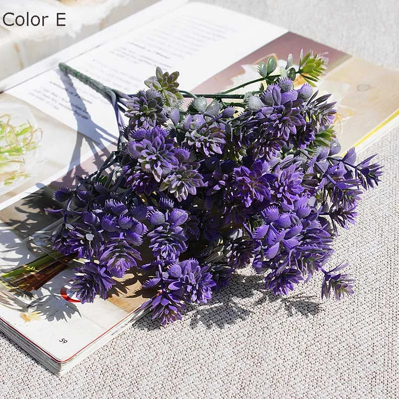 28 têtes de plantes succulentes artificielles pour décoration mariage jardin - vue 6 sur 12