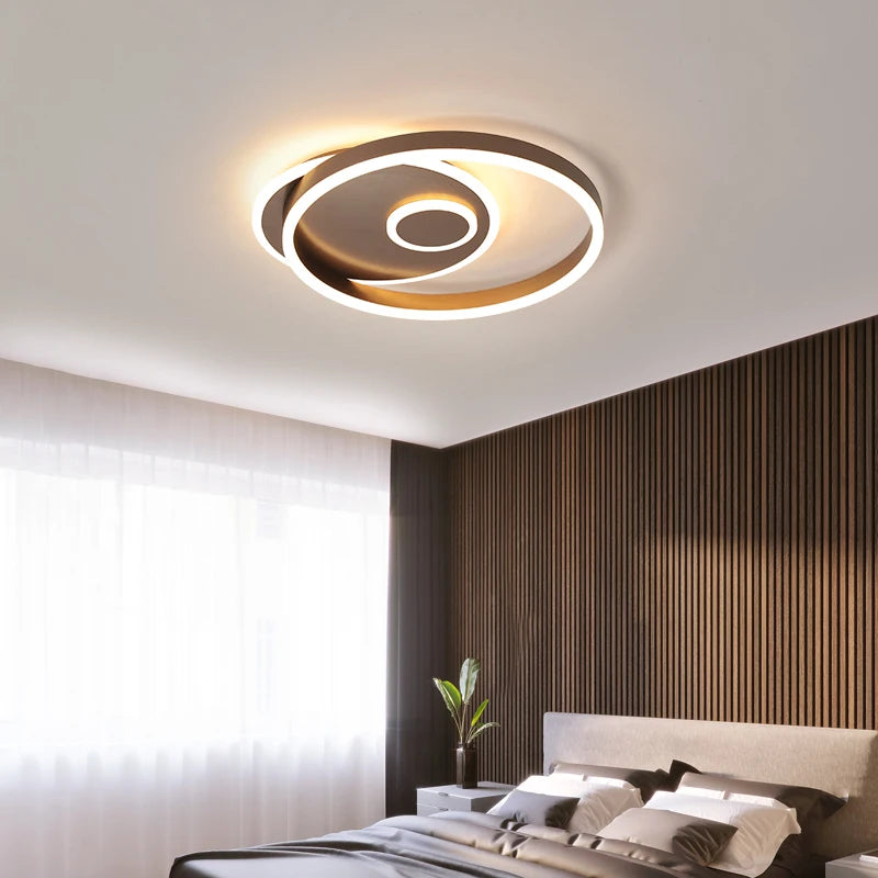 plafonnier led ultra fin pour décoration intérieure élégante - vue 7 sur 14