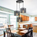 suspension led industrielle vintage moderne 1/3 têtes luminaire