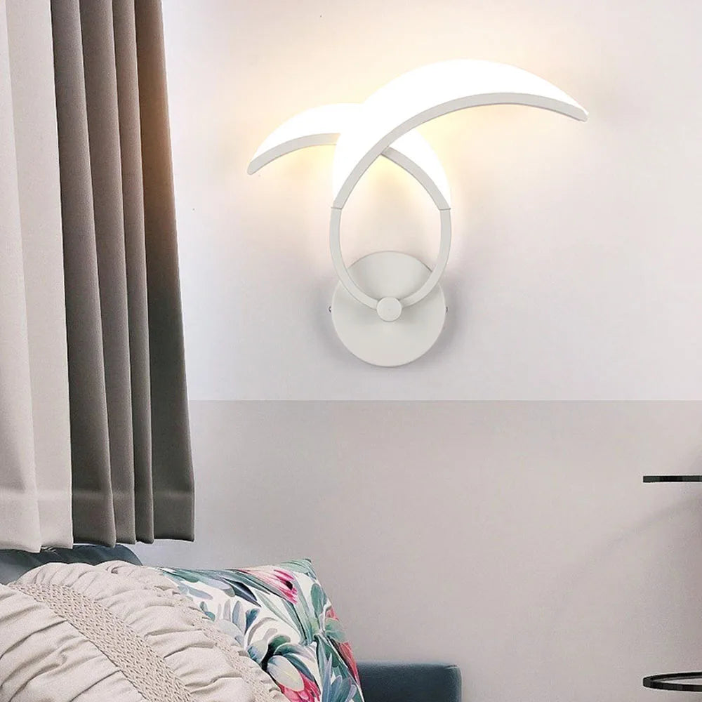 applique murale led acrylique moderne éclairage décoratif - vue 7 sur 14