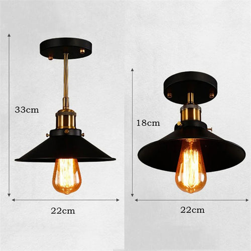 Plafonniers Vintage industriel Style rétro