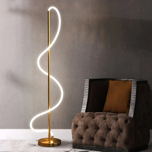 LED postmoderne musique Notes LED lumière lampadaire foyer étude