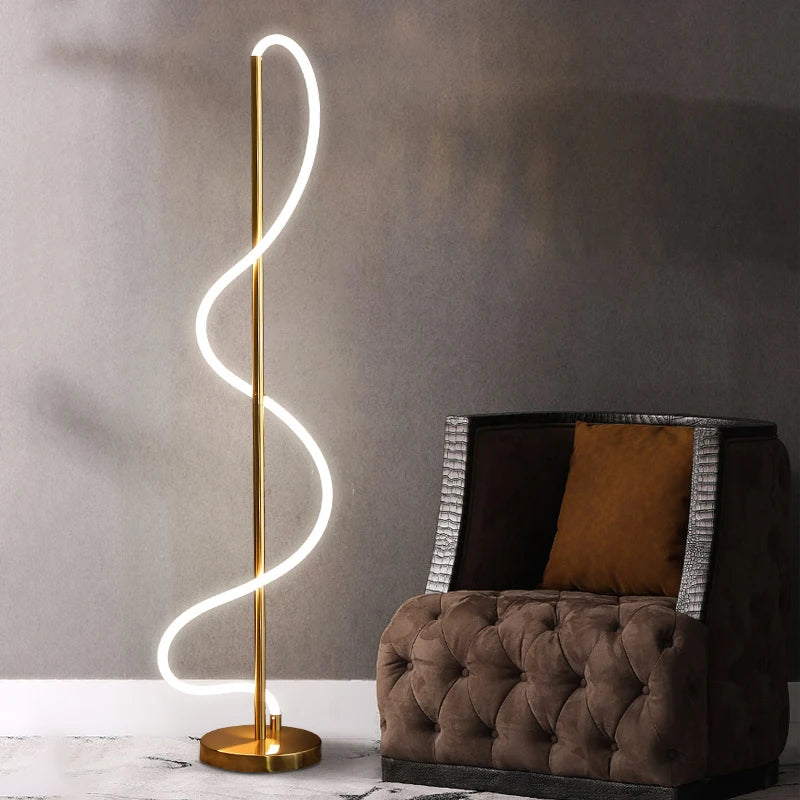 lampadaire led postmoderne notes musicales pour diverses pièces - vue 6 sur 21