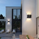 applique murale led moderne extérieure étanche en aluminium nordique