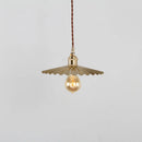 Japanische Design-Pendelleuchte aus Messing für moderne Innenräume