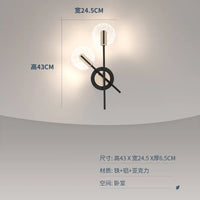 applique murale led rotative simple design nordique moderne