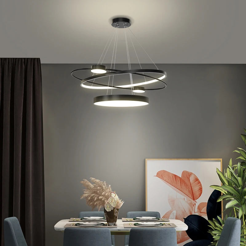lustre moderne en cristal éclairage créatif pour intérieur - vue 3 sur 6