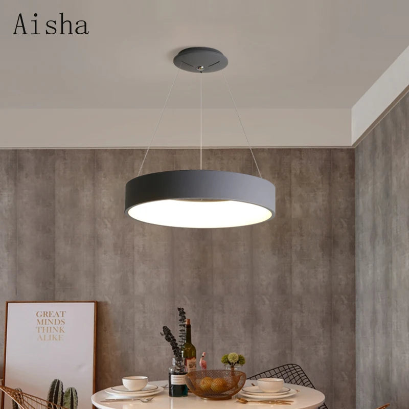 suspension LED design pour un éclairage d'ambiance élégant - vue 4 sur 8