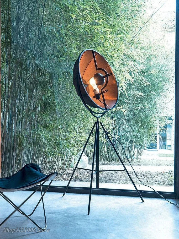 lampadaire led trépied nordique moderne pour décoration intérieure - vue 3 sur 6