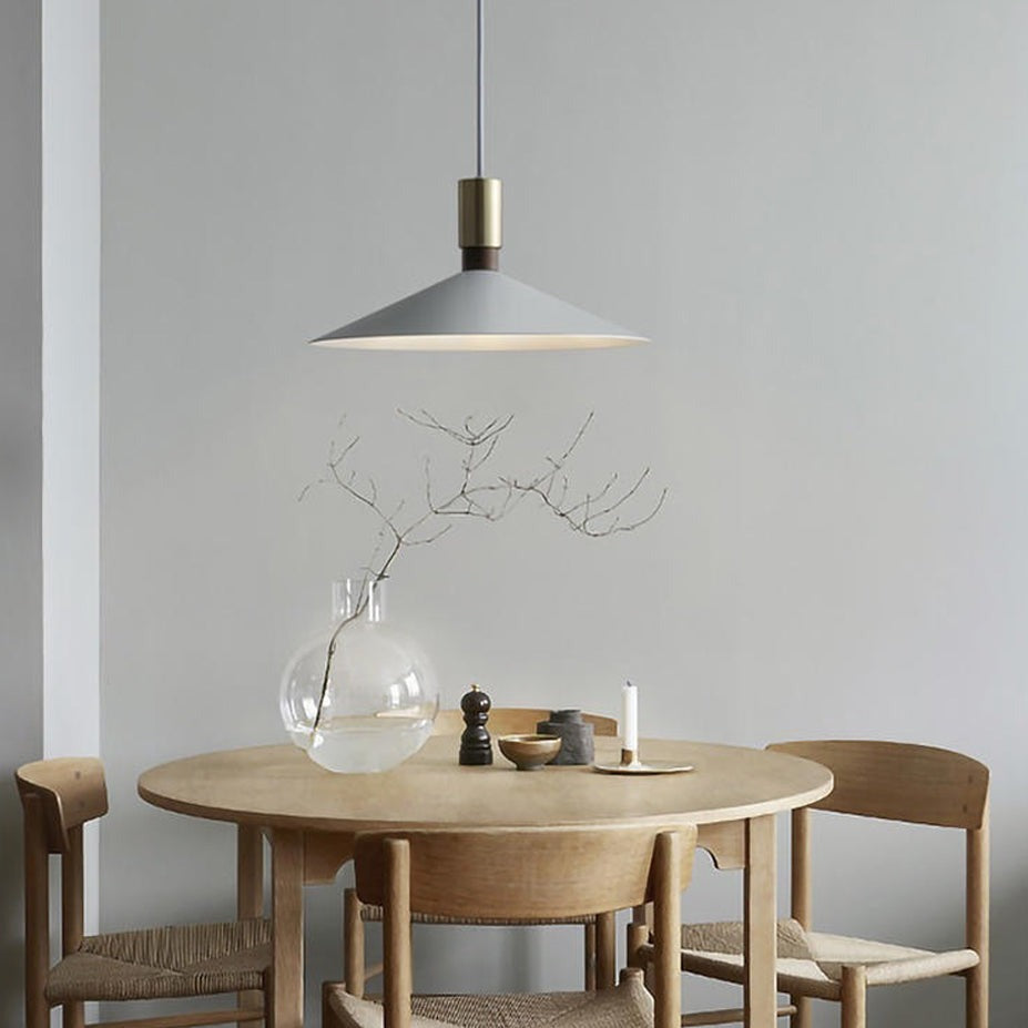 Suspension design LED avec abat-jour conique Manizan - vue 2 sur 7