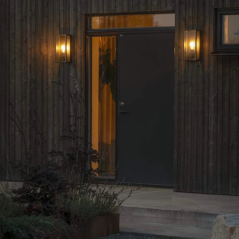 Applique d'extérieur moderne étanche en herbe - vue 4 sur 8