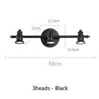 (Ampoules gratuites) Applique murale Led américaines pour miroir de salle de bains