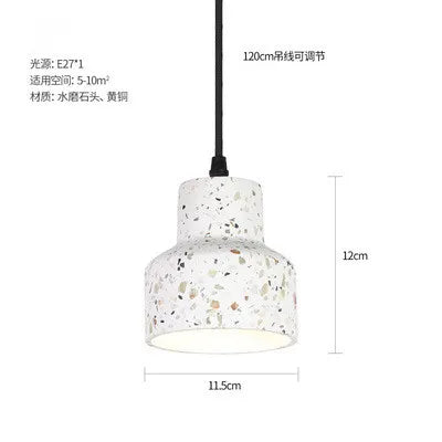 suspension industrielle en ciment pour table et bar - vue 11 sur 23