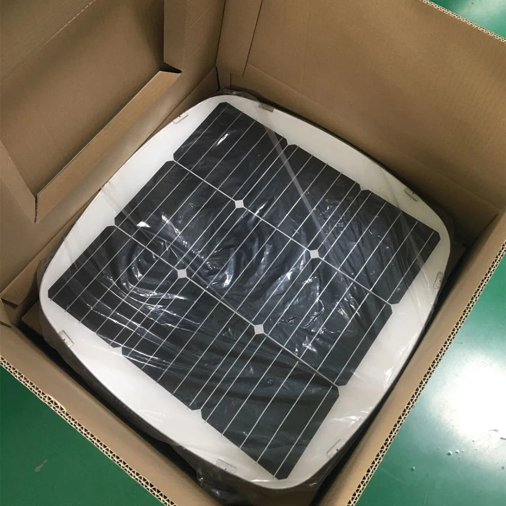 Solarbetriebene LED-Stehleuchte für den Außenbereich mit 360°-Lichtausstrahlung und Dämmerungssensor - vue 3 sur 4