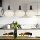 Italienische Design-Pendelleuchte aus Glas für modernes Interieur
