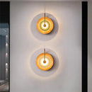 Moderne und elegante Wandleuchte aus Kristallglas
