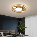 plafonnier rond or led avec télécommande pour toutes les pièces