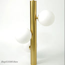 lampes suspendues dorées créatives en forme de haricot magique