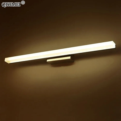 "applique murale led moderne en acier inoxydable"
