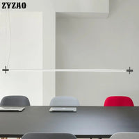 Moderne LED-Pendelleuchte im minimalistischen Design für vielseitige Räume
