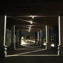 applique murale led étanche d'extérieur pour décoration cour hôtel porche