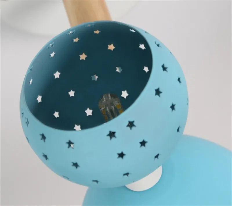 applique murale nordique moderne en bois pour lecture - vue 6 sur 13