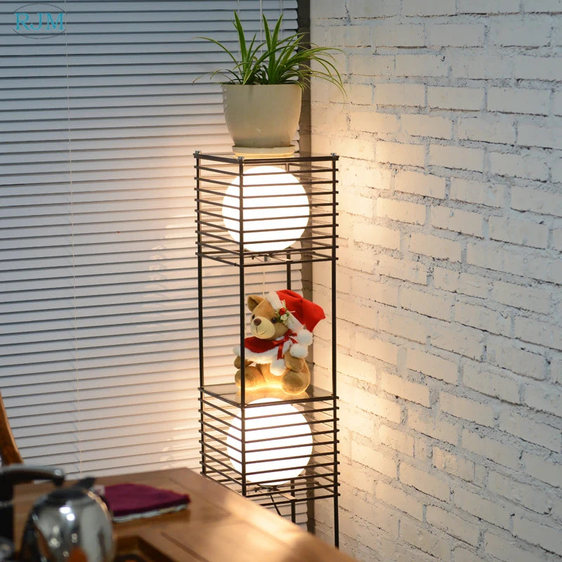 lampadaire moderne nordique simple et créatif - vue 3 sur 9