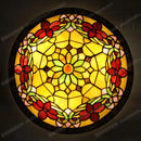 16 Inches European Rabbit Flower Children's Room Bedroom Bedroom Ceiling Glass Costume Jewelery Tiffanylamps Balcony