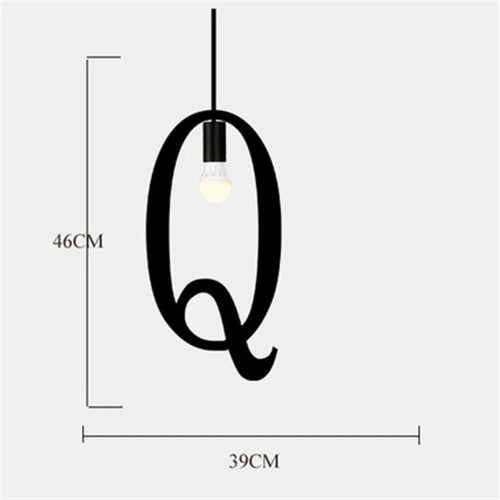 suspension nordique diy love luminaire décoratif pour loft et bar - vue 18 sur 29