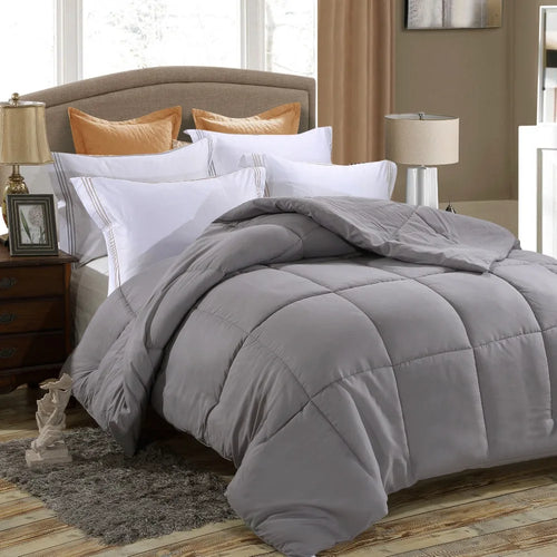 Down Alternative Comforter, Duvet Insert, Medium Weight for All Season, Fluffy, Warm, Soft & Hypoallergenic - vue 2 sur 4