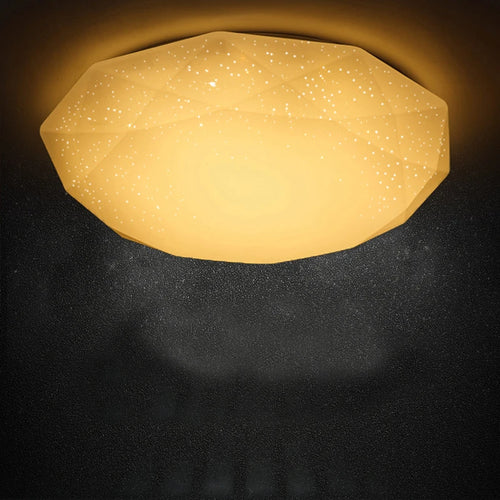 Nordischer LED-Deckenleuchte Diamant Sternenhimmel Acryl Modern - vue 5 sur 6