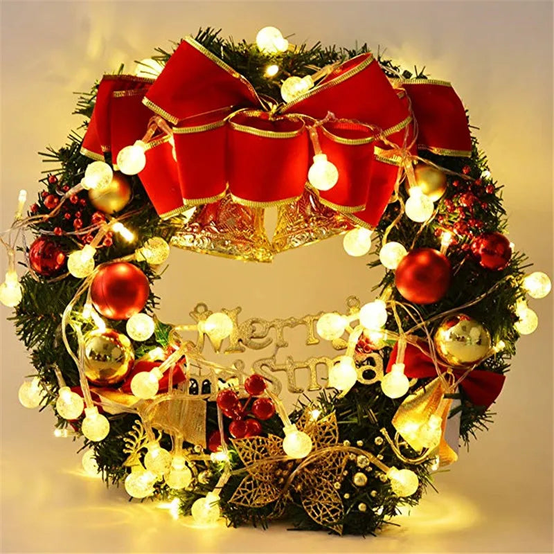 guirlande lumineuse à led pour décoration de noël et mariage - vue 3 sur 9