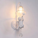 Vintage LED-Wandleuchte für Balkon und Innentreppe