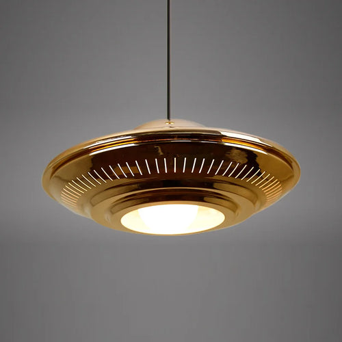 GZMJ Pendelleuchte UFO Modern Metall Plattiert Dekoration - vue 3 sur 8