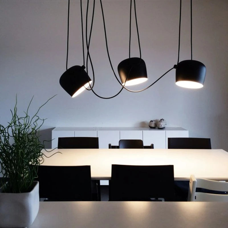 bdbqbl suspension led petit tambour pour restaurant et magasin - vue 7 sur 8