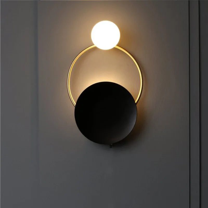 LED-Wandleuchte Vintage Kupfer für stilvolle Innendekoration - vue 4 sur 11