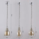Suspension Loft industriel chaîne Vintage Edison