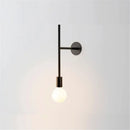 Nordische minimalistische Wandleuchte mit elegantem linearem Design