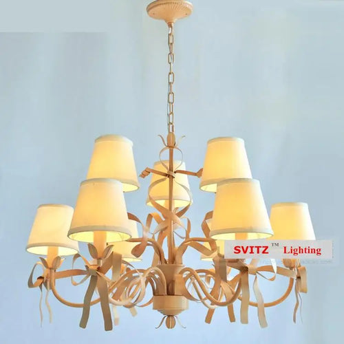 lustre led style européen pour chambre de princesse
