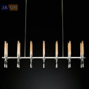 Vintage-Pendelleuchte aus Eisen und Glas mit individuellem Design