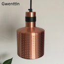 Moderne Pendelleuchte aus Messing für stilvolle Wohnraumdekoration im Industrial-Look