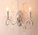 applique murale rétro en fer pour décoration intérieure et extérieure