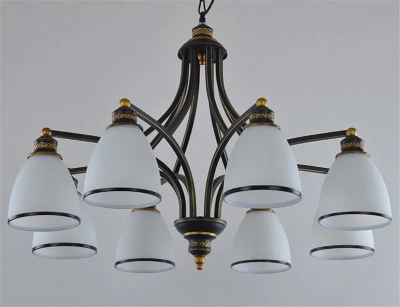 lustre en verre moderne pour un éclairage élégant - vue 5 sur 14