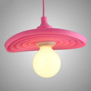 Moderne farbenfrohe Pendelleuchte aus Silikon