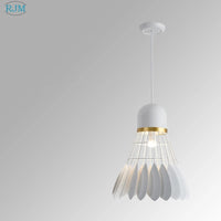lampes suspendues modernes en fer nordiques pour éclairage led